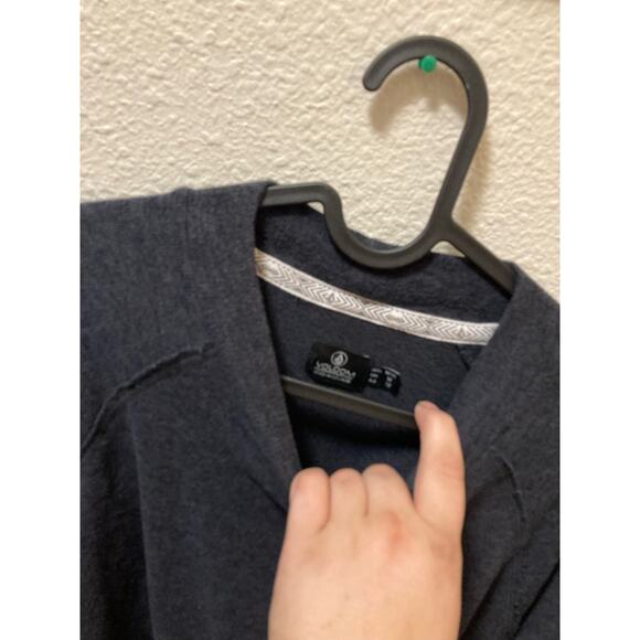 Volcom Long Sleeve Grey Sweater - Picture 3 of 4